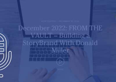 Building a Storybrand with Donald Miller and Andy Stanley