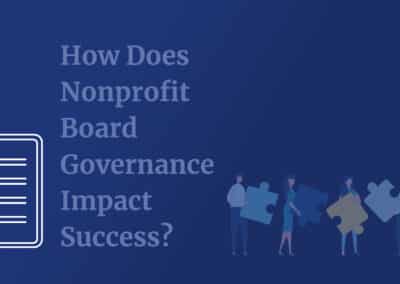 How does nonprofit board governance impact success?