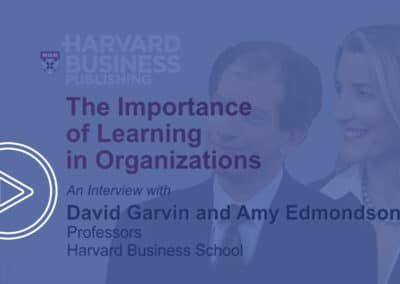 The importance of learning in organisations